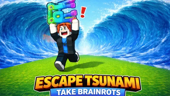 Escape Tsunami - Take Brainrots! game Play Escape Tsunami - Take Brainrots! game
