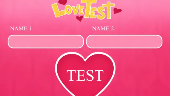 Play Love Tester game