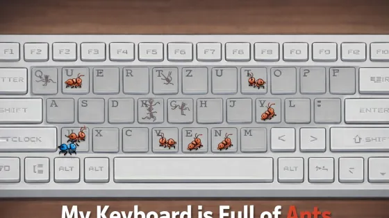 Play My Keyboard is Full of Ants now!