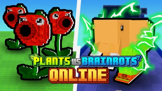 Play Plants vs Brainrots Online game