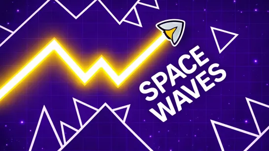 Play Space Waves game