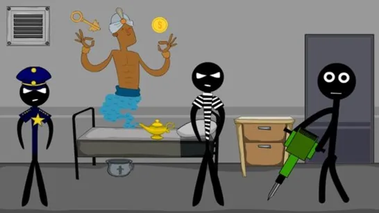 Play Stick Double Prison Break game