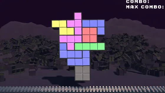 Unfallen Blocks game Play Unfallen Blocks game